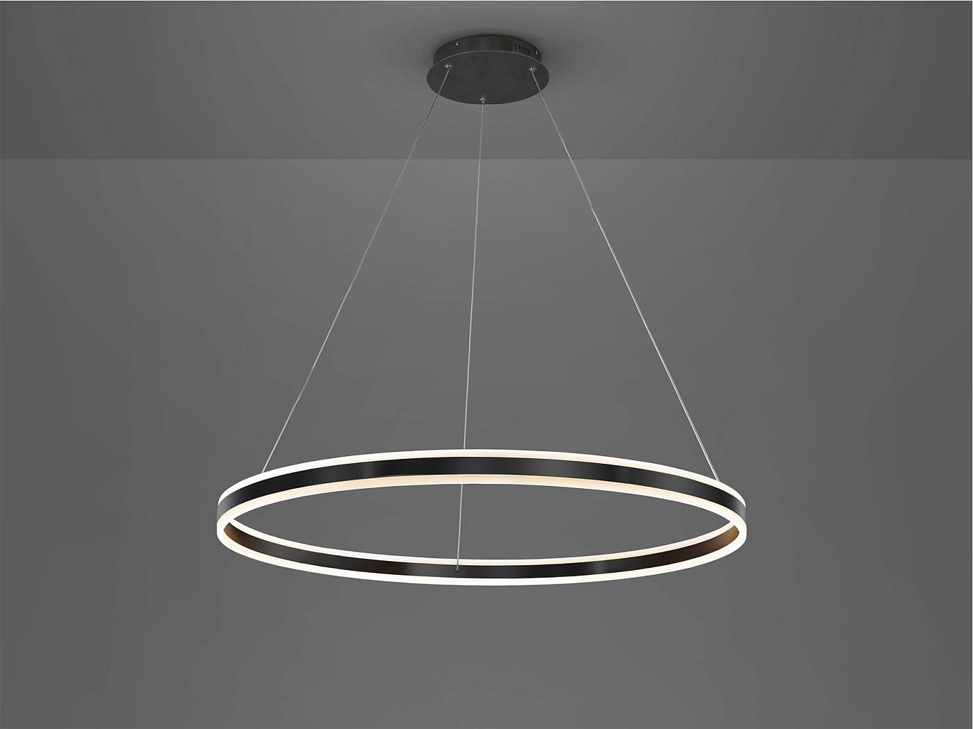 Подвесной светильник Helia Ø100 LED черный матовый