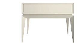 Прикроватная тумбочка Triangle Plain с 1-м ящиком 65x62 см