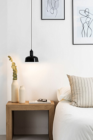 Черный подвесной светильник Tatawin S