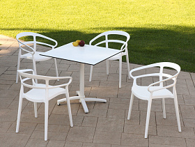 Уличный стул Adra белый