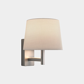 Настенный светильник Metrica Shade E27 15W матовый никель 791lm
