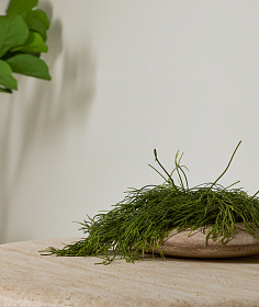 Кашпо Rivor из терракоты с натуральной отделкой Ø 50 см