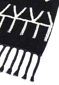 Ковер Берберский черный 140*200