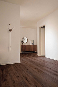 Часы настенные Punto y Coma Premium Walnut