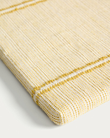 Подушка для стула Drati желтого цвета, 100% ПЭТ, 40 x 60 см