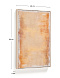 Абстрактная картина Selnar желтая 60 x 90 см