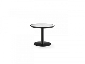 Столик Tuxedo 1 Carrara Marble/Black metal