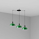 Подвесной светильник TATAWIN зеленый 3xE27