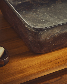 Раковина Darnen из серого мрамора 55 x 35 см