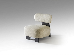 Topaz Кресло черный/пестрый