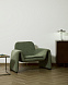 Кресло Melvia из зеленого шенилла
