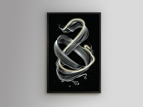 Cinetic Светодиодная картина LED 80X120