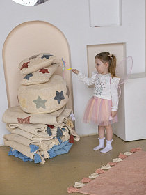 Хлопковый ковер Lillaland COLORFUL PINK 120*180