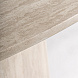 Обеденный стол Thiennes 220x100 из светло-коричневого травертина