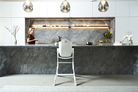 Стульчик для кормления Cocoon Oribel Z Морозный серый