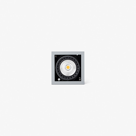 Встраиваемый светильник mini Colin-1 серый LED 18-25W 2700K 20°