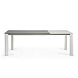 Стол Atta160 (220) x90 серый керамика