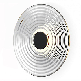 Настенный светильник Glic черный металл