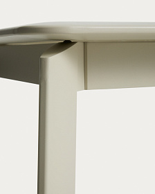 Комплект садовой мебели Brela стол и 6 стульев Livadia из алюминия цвета экрю