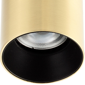 Потолочный светильник Stan сатиновый золотой