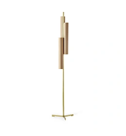 Торшер Black Note Triplet Triangular Tube