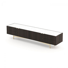 Тумба под ТВ Lewis 240 мрамор