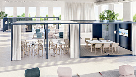 Уличный обеденный стол Stack 90