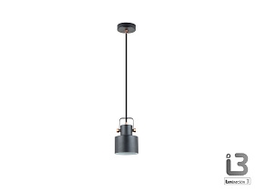 Erika Подвесной светильник 1L черный-медный