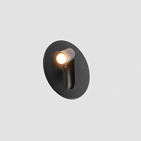 TIMIT Бра с ридером черное LED 2700K