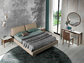 Консоль 315-X / 3082 из орехового дерева с керамической столешницей