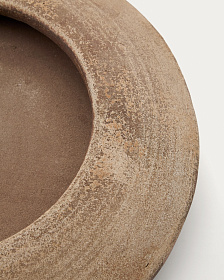 Кашпо Rivor керамика терракотового цвета Ø 35 см