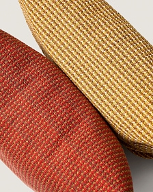 Чехол на подушку Nuval из ткани красного цвета 50 x 50 см