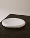 Поднос Obena из белого мрамора Ø 20 см