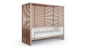 Диван DNA Al Fresco под навесом