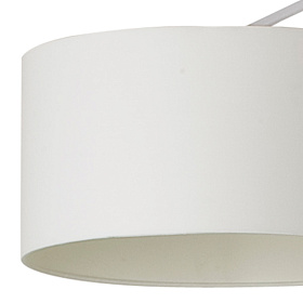 Торшер Papua белый 1xE27 60W