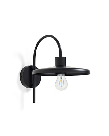 Настенный светильник Nuvira из черного металла