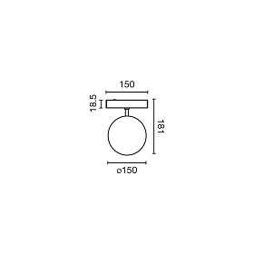 Трековый светильник NESO SLIM UNIK 2700K черный CASAMBI