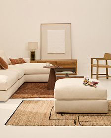 Пуф Alea со съемным чехлом 90 x 90 см