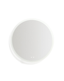 Круглое зеркало для ванной Mervi со LED подсветкой и защитой от запотевания Ø 80 см