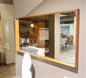 Зеркало MENORCA шпон ореха F