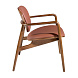 Обеденный стул 4118/LC19030 с обивкой из кожи
