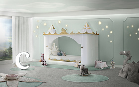 Напольный светильник LETTER C GRAPHIC