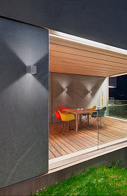 Уличное бра Simenti 10.7W 3000K ON-OFF Цемент 365lm