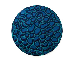 Ковер Abyss 220Ø Цвет синий