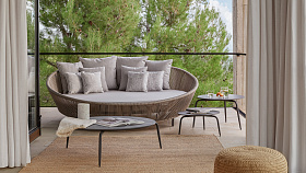 Уличная кровать RODONA BEIGE