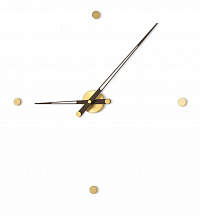 Настенные часы Rodon G 4 латунь-венге
