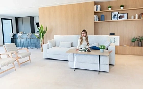 Модульный диван Hector V1 + 4 + V2 + Пуф K