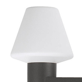 Уличный фонарь Mistu темно-серый 2XE27 MAX 15W