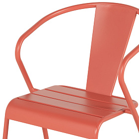 Садовый стул Lianis коралловый