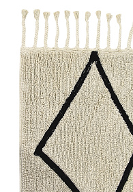 Ковер Bereber Берберский черно-белый бежевый 140*200